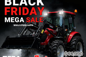 75HP UHI754 Tractor with 7 Attachments