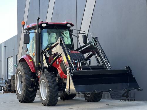 75HP UHI T754C Tractor with 7 Attachments