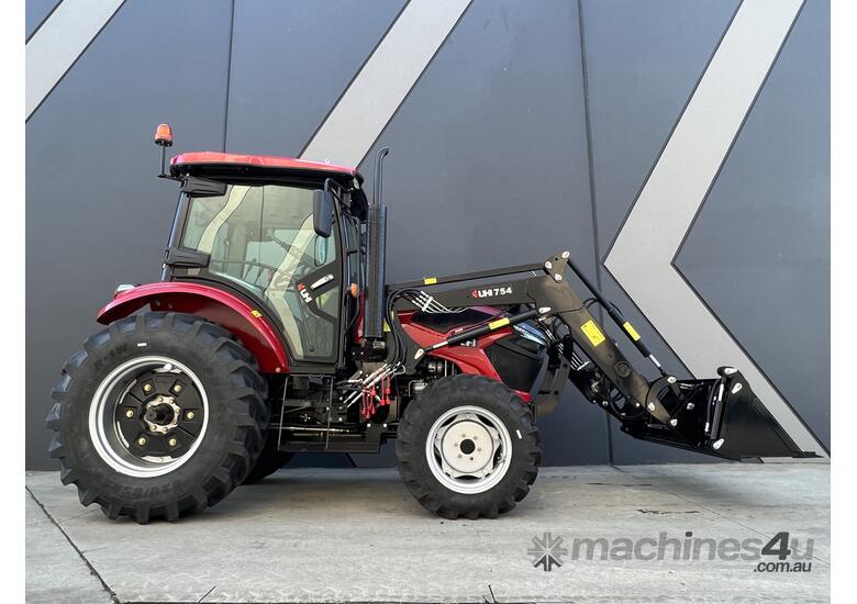 75HP UHI T754C Tractor with 7 Attachments