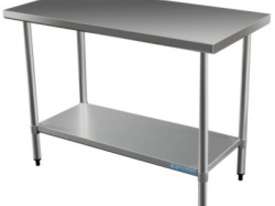 Brayco 2448 Flat Top Stainless Steel Bench (610mmW - picture0' - Click to enlarge