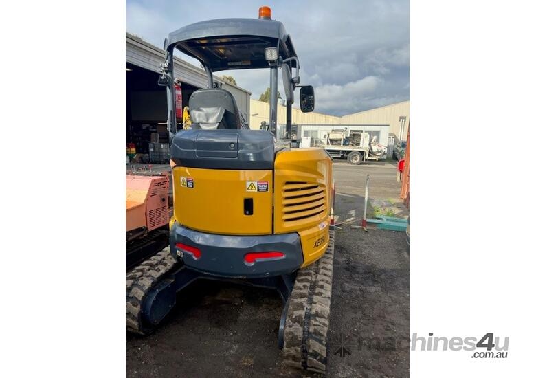caption Excavator: XE35U, Canopy, Only 276 hours!