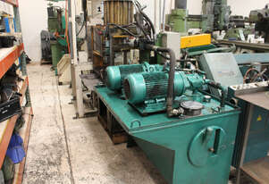 Custom built 250 ton Hydraulic 4 poster Press