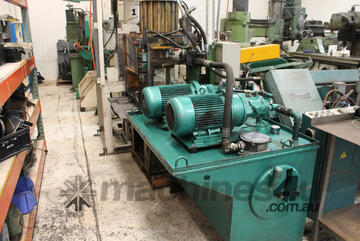 Custom built 250 ton Hydraulic 4 poster Press