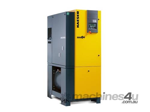 caption CVA Compressors - New Kaeser Screw Compressor 5.5kw SM10 Air Centre - Built in Dryer & Tank - German