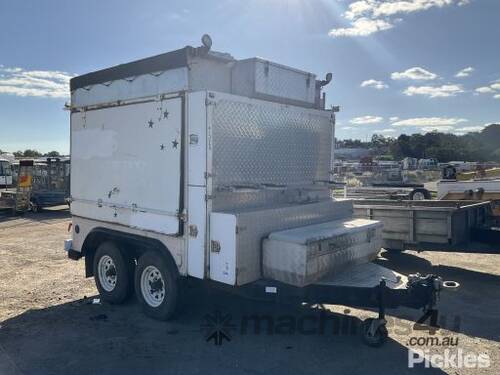 Custom Tandem Axle Enclosed Box Trailer