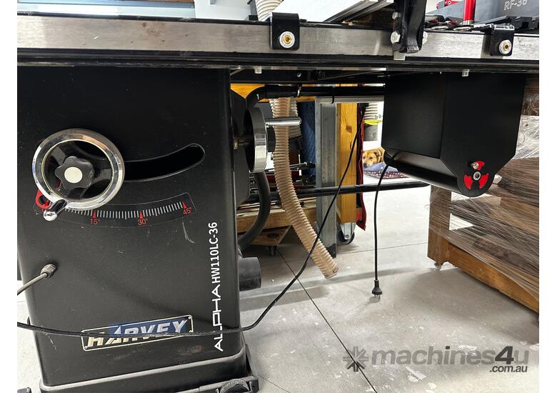 Used 2021 Harvey Alpha Harvey Alpha 10 Table saw Router with attachment