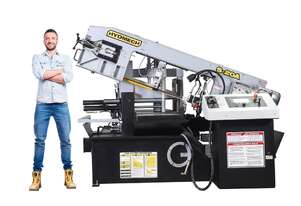 EXCEPTIONAL CUTTING CAPABILITY - CNC BANDSAW - Hydmech S20A Automatic Horizontal Pivot Band Saw