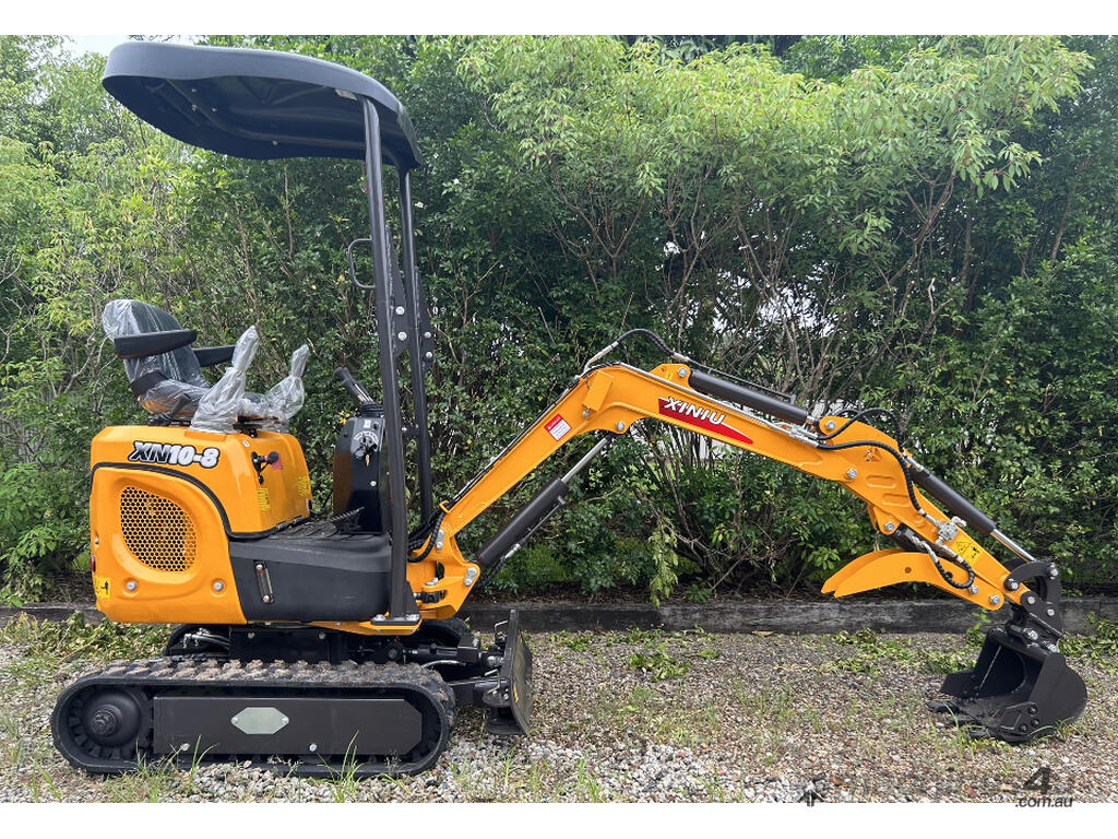 New 2024 Rhinoceros 2024 NEXT GEN Rhinoceros Xn10 8 Mini Excavator With   2024 NEXT GEN Rhinoceros Xn10 8 Mini Excavator With Seats Side Mount Control Lever 61766232.h 