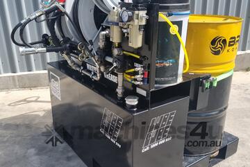 Bruder Lube Cube - Field Service Lubrication Unit: Changing Oils or Swapping Drums easily!