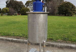 Industrial Stainless Jacketed Mixer - 130L Industrial Stainless Jacketed Mixer - 130L