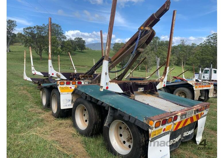 Buy Used 2010 kennedy 2010 Kennedy Logging Trailer Combination Trailers