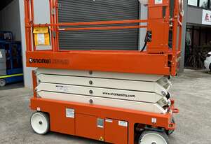 New 26' Narrow Electric Scissor lift Snorkel