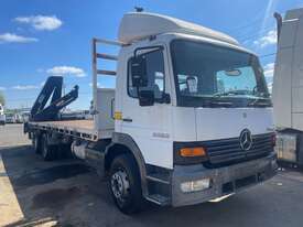 2004 Mercedes-Benz Atego Flatbed Crane Truck - picture0' - Click to enlarge
