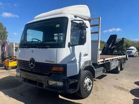 2004 Mercedes-Benz Atego Flatbed Crane Truck - picture1' - Click to enlarge