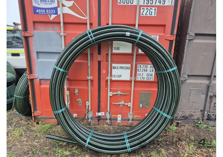 Used Green Stripe Poly Pipe Irrigation Pipe in , Listed on Machines4u