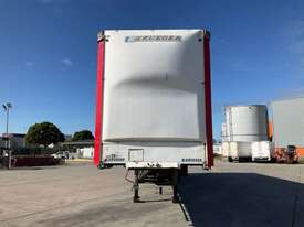 1998 Krueger ST-3-38 Tri Axle Flat Top Curtainside B Trailer - picture0' - Click to enlarge