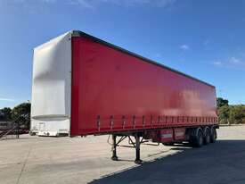 1998 Krueger ST-3-38 Tri Axle Flat Top Curtainside B Trailer - picture1' - Click to enlarge
