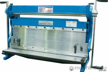 Hafco 760mm x 1mm 3-in-1 Pressbrake, Guillotine & Rolls Hafco 760mm x 1mm 3-in-1 Pressbrake, Guillotine & Rolls