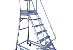 TOOLSGALORE 1.68m Industrial Order Picking Ladder