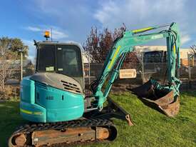 Excavator Kobelco SK55SX 2018 4 buckets and tipper 3174hrs - picture0' - Click to enlarge
