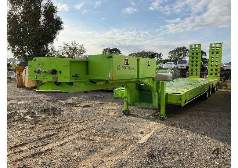 Buy Used 2022 liberty freightmore 2022 Liberty Freightmore Low Loader OD Quad Axle Float Trailer