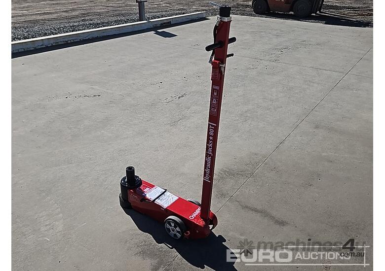 caption Unused HJ80/40 Hydraulic 2 Stage Jack