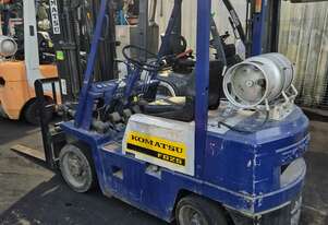 ACTIVE FORKLIFTS - 2.5 Ton Komatsu Forklift | 4.3M Height | LPG | Side shift included! ACTIVE FORKLIFTS - 2.5 Ton Komatsu Forklift | 4.3M Height | LPG | Side shift included!