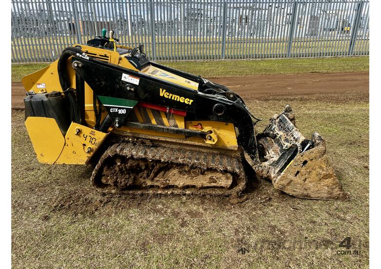 caption 2018 VERMEER CTX100 MINI LOADER AND TRAILER COMBO U4705