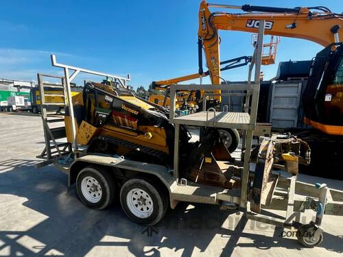 caption 2018 VERMEER CTX100 MINI LOADER AND TRAILER COMBO U4705