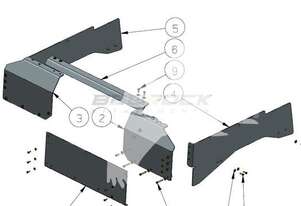2024 Other BEDROCK D6T TANK GUARD BT01