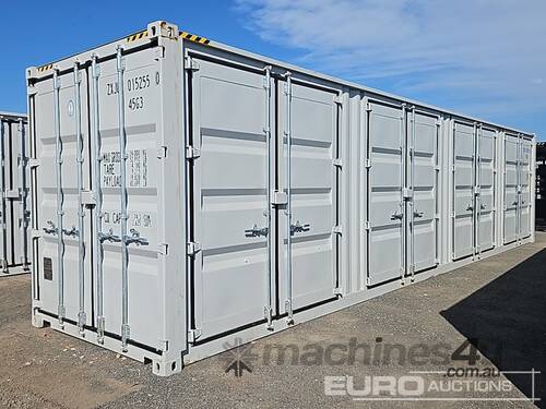 40' High Cube Multi 4 Door Container 