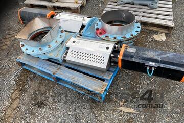 Valve Knife Type Stafsjo Pneumatic 400 mm Dia Air Operated