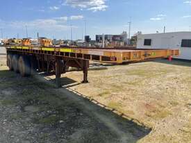 1980 Unbranded Tri Axle Flat Top Trailer - picture0' - Click to enlarge