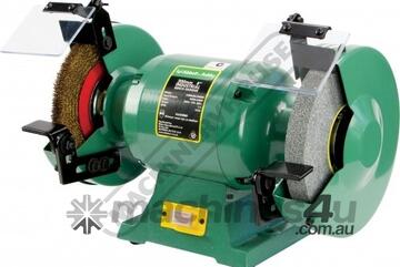 ATBG600/8WBM Industrial Bench Grinder 200mm Coarse Wheel & 200mm Wire Brush 0.6kW - 0.8HP Motor Po