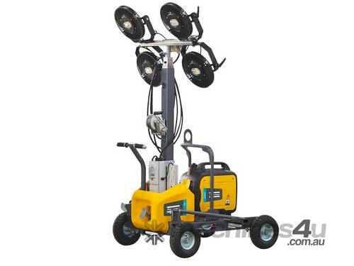 caption ATLAS COPCO HiLight V3+ E-LED Light Tower