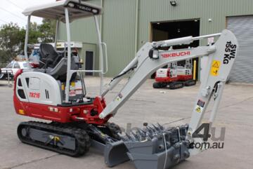 Takeuchi TB216 Mini Excavator 1.7T - With Improved Multi-informational Display!