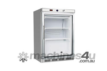 HF200G S/S Display Freezer with Glass Door
