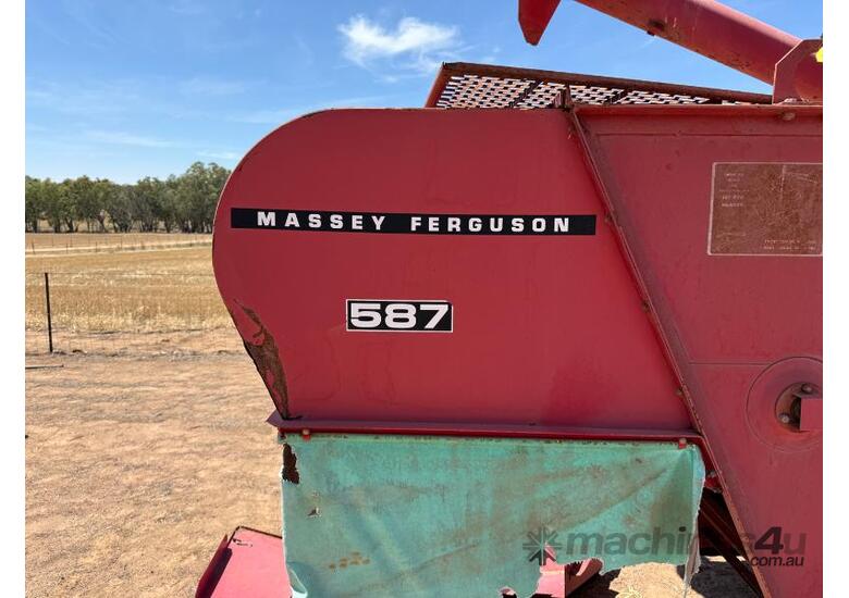 caption Massey Ferguson Sunshine 587 PTO Header