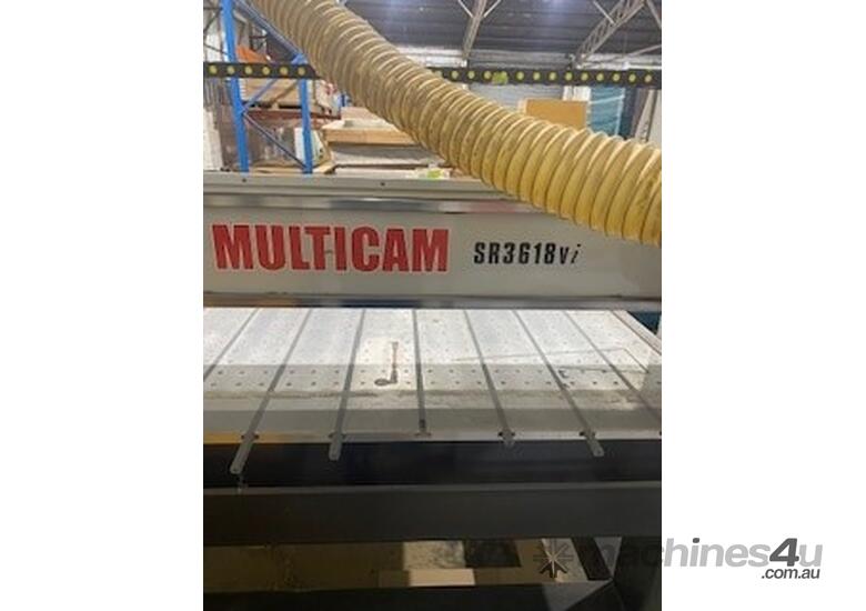 CNC Routing machine Model MultiCAM SR-3618v Computerised complete with dust extraction unit H