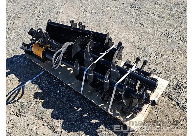 caption Unused Captok QTY (8 of) Quick Hitch, Rake, Ripper, Auger, 12