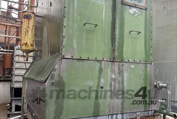 Cooling tower White 2.5m x 3m x 4m high Stand 1m high