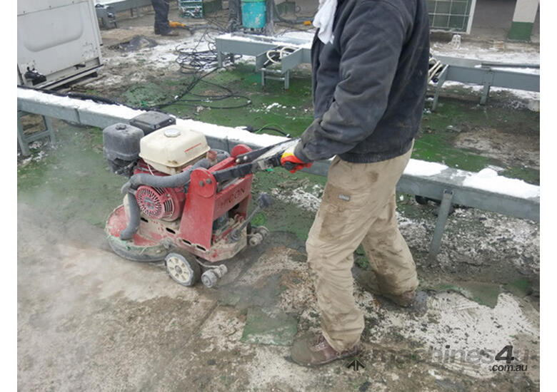 caption Monster R500G | Gasoline Powered Concrete Grinder | 13HP Honda Engine