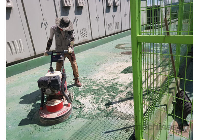 caption Monster R500G | Gasoline Powered Concrete Grinder | 13HP Honda Engine