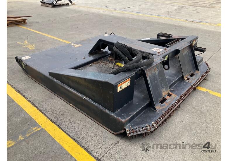 caption Circa 2018 Caterpillar BR378 Brush Cutter Attachment