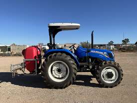 New Holland TT4.55 4x4 Tractor with Boom Spray Unit - picture0' - Click to enlarge