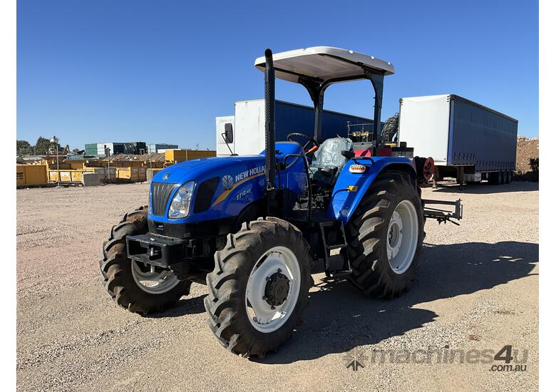 New Holland TT4.55 4x4 Tractor with Boom Spray Unit