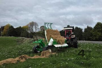 Chainless TH205   Extreme Duty   Round & Square Bale Feeder, Feedout Cart