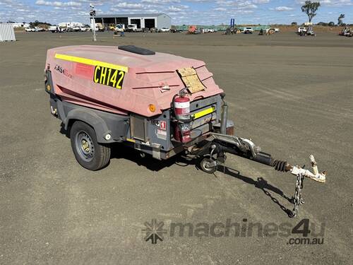 2011 ATLAS-COPCO XAS185 AIR COMPRESSOR TRAILER