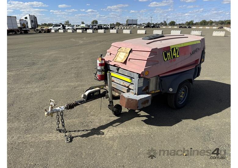 2011 ATLAS-COPCO XAS185 AIR COMPRESSOR TRAILER