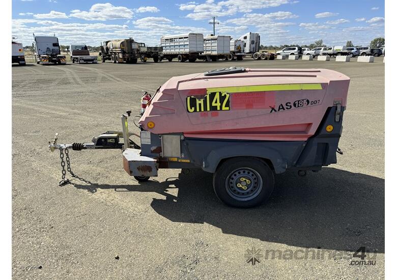 2011 ATLAS-COPCO XAS185 AIR COMPRESSOR TRAILER